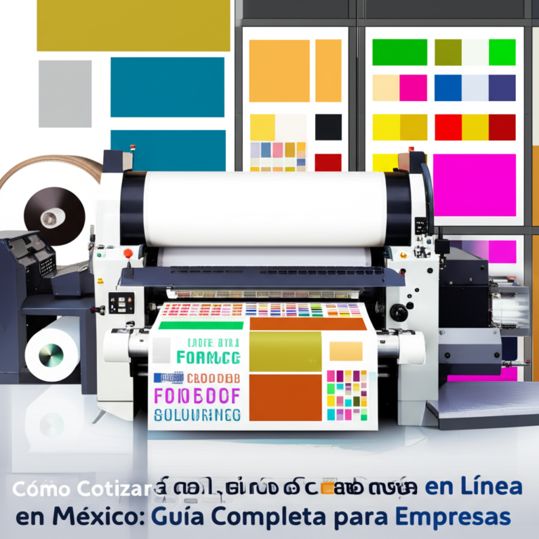 Cómo Cotizar Impresión de Gran Formato en Línea en México: Guía Completa para Empresas