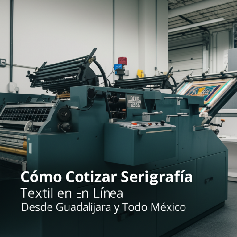 Cotizar Serigrafía Textil en Línea | Guadalajara México