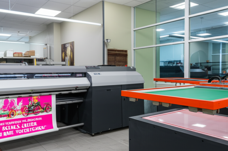 Impresión Gran Formato vs Serigrafía: ¿Cuál es Mejor para tu Proyecto?