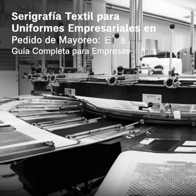 Serigrafía Textil Uniformes Empresariales Mayoreo