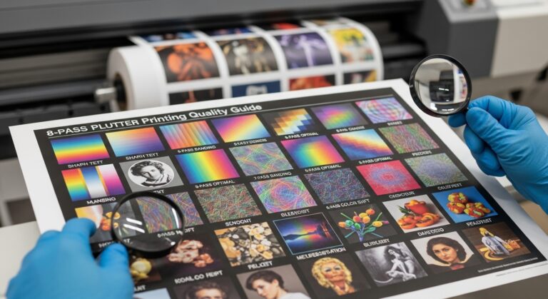 Impresión a 8 Pasadas Plotter: Guía de Calidad