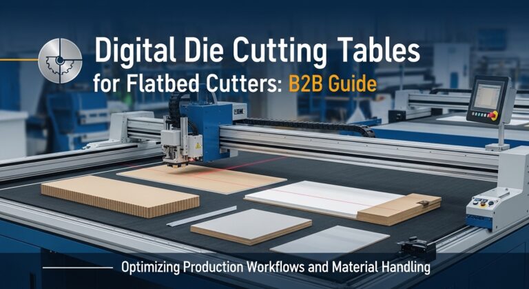 Troquel Digital Mesas de Corte Plano: Guía B2B