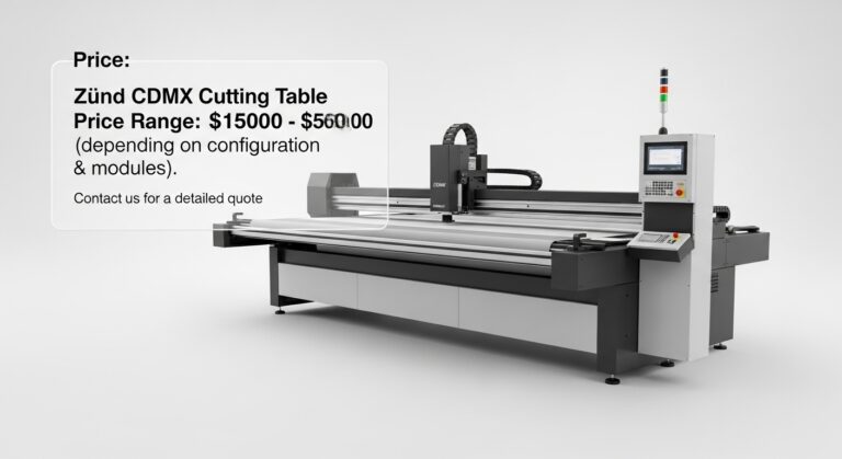 Mesa Corte Zünd CDMX: Precio, Renta y Servicio