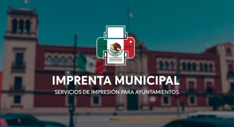 Proveedor de Impresión para Gobierno Municipal México