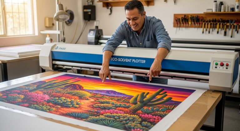 Plotter ecosolvente 8 pasadas para lona México | Guía