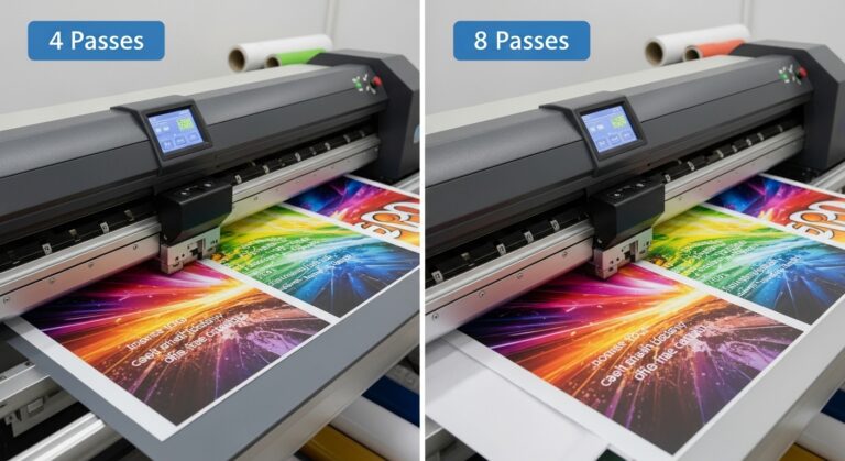 4 vs 8 Pasadas Plotter Ecosolvente: Calidad y Diferencias