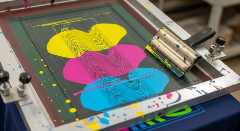 Registro en Serigrafía: Mala Tensión de Malla y Solución