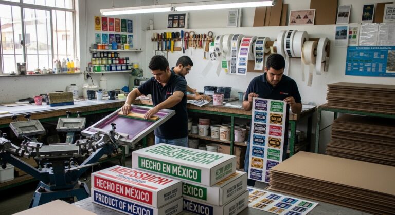 Serigrafía para Exportación: Etiquetas y Empaques México