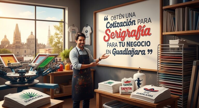Cotizar Serigrafía para Empresa en Guadalajara