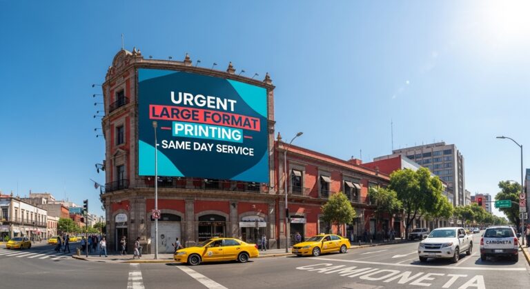 Impresión Gran Formato Urgente Mismo Día Guadalajara