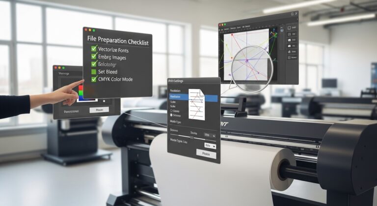 Archivos para Impresión Gran Formato en Plotter | Guía
