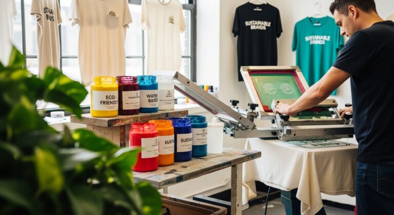 Serigrafía Ecológica Tintas Base Agua | Marcas Sostenibles