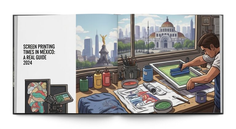 Tiempos de serigrafía en México: guía real 2024