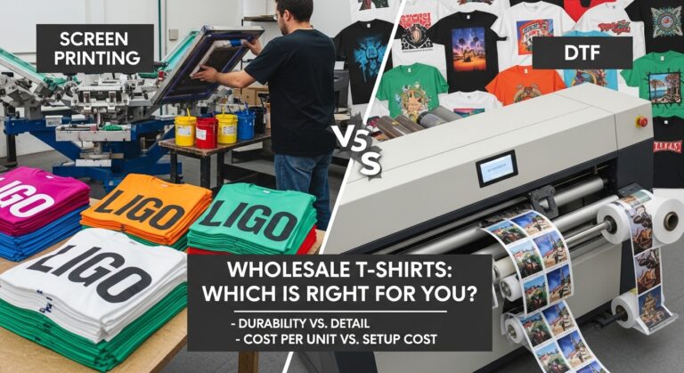 Serigrafía vs DTF para Playeras al Por Mayor