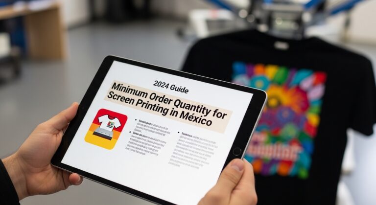 Piezas Mínimas para Serigrafía en México | Guía 2024