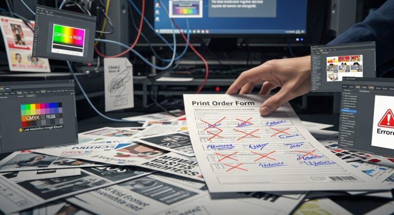 Errores al Pedir Impresión Digital a un Proveedor