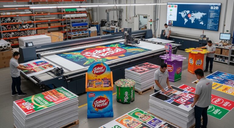 Impresión Digital Material POP México | Retail B2B