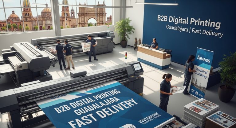 Imprenta Digital B2B Guadalajara | Entregas Rápidas