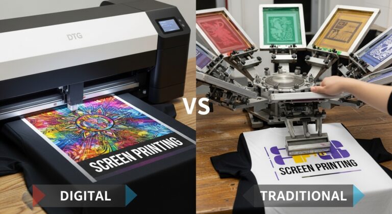 Serigrafía Digital vs Tradicional: Diferencias Clave