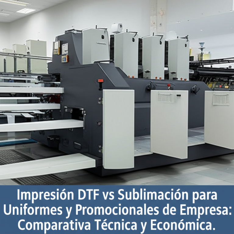 DTF vs Sublimación para Uniformes Empresariales