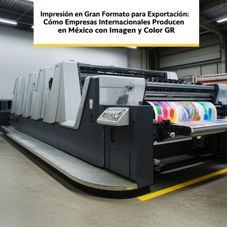 Gran Formato para Exportación | Imprenta en México