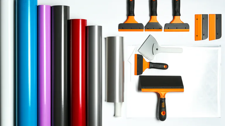 Materiales de vinil especializado para superficies frías: rollos, laminados adhesivos y herramientas de aplicación