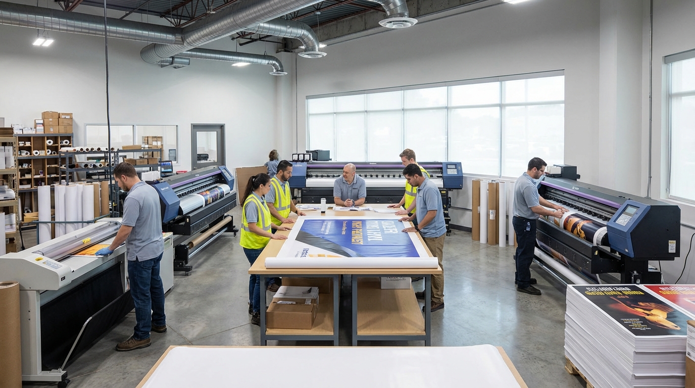 Estudio de impresión comercial profesional