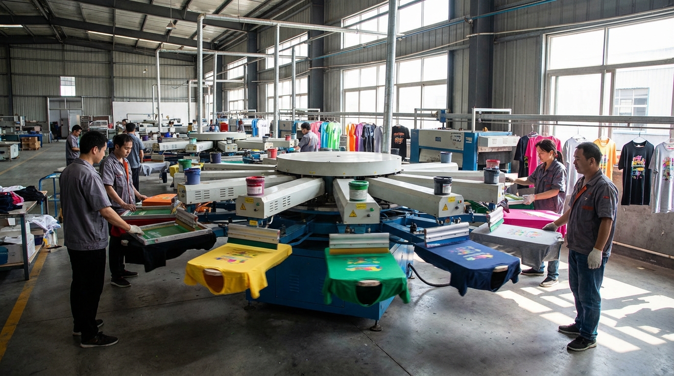 Máquina automática de serigrafía