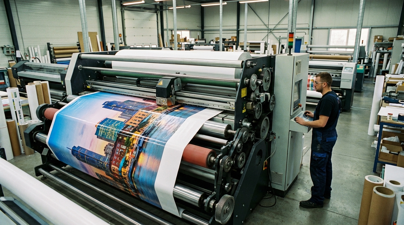 Plotter industrial de impresión