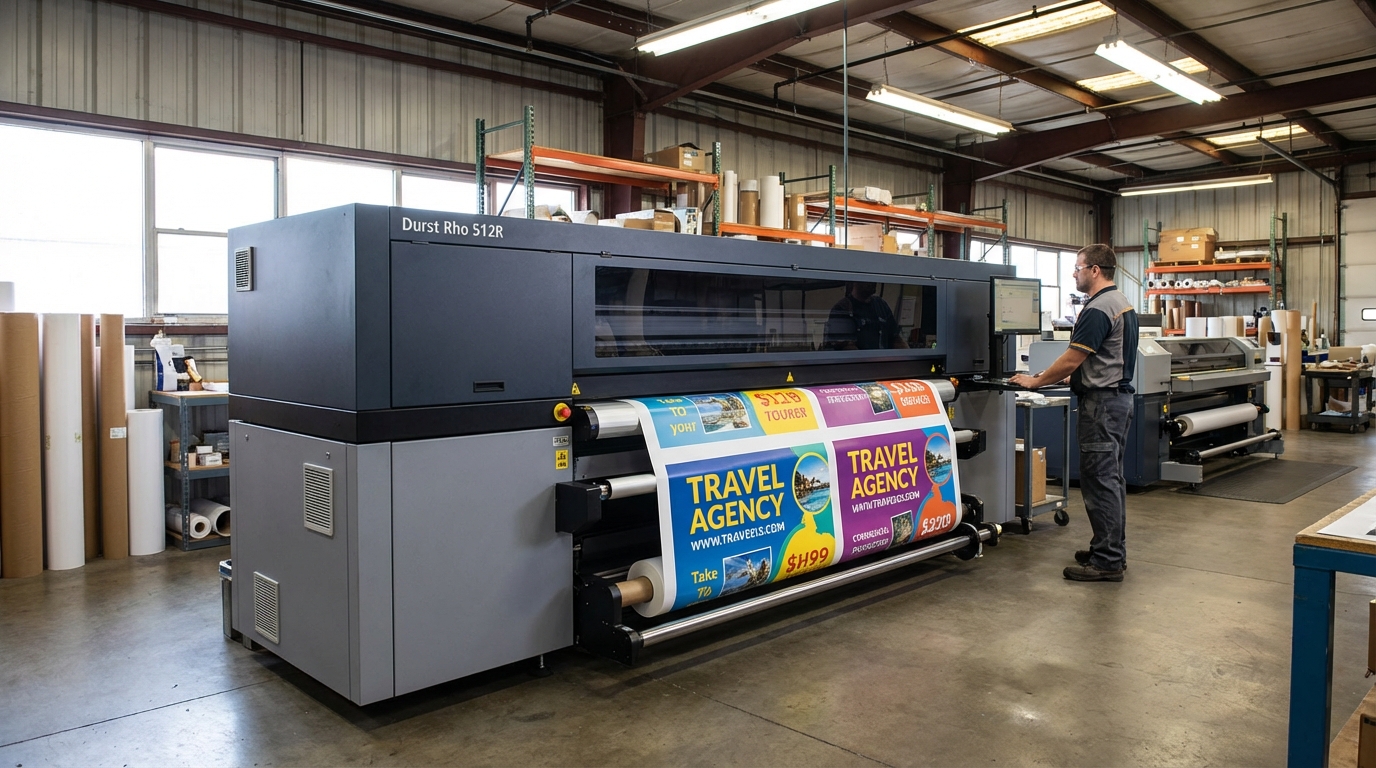 Instalación de impresión industrial