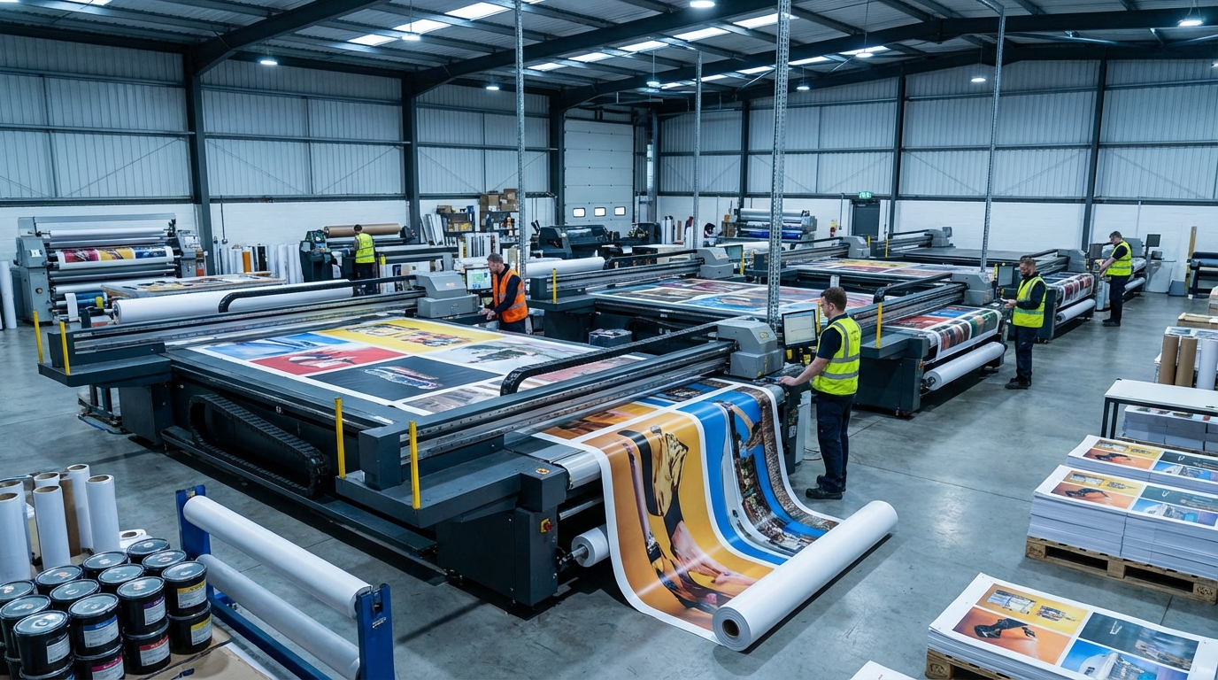 Instalación de impresión industrial