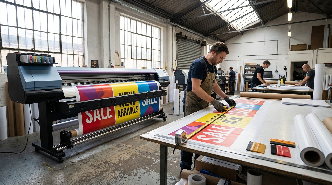 Taller de impresión de señalética