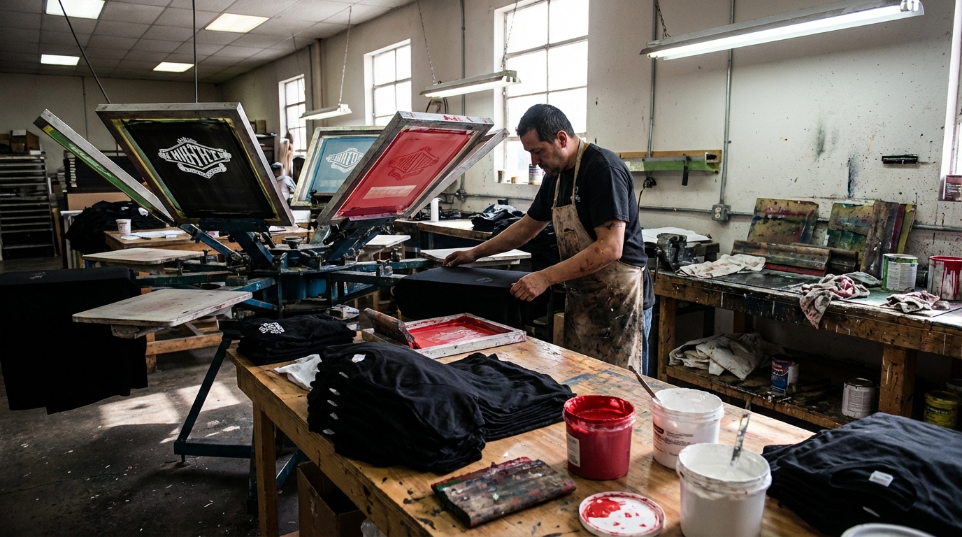 Taller de impresión textil