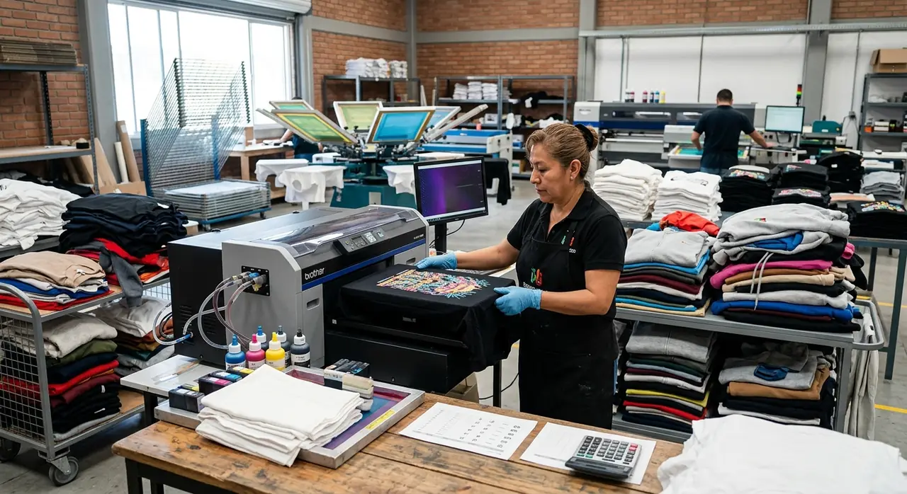 ¿Qué Determina el Costo Serigrafía Digital por Pieza en México?