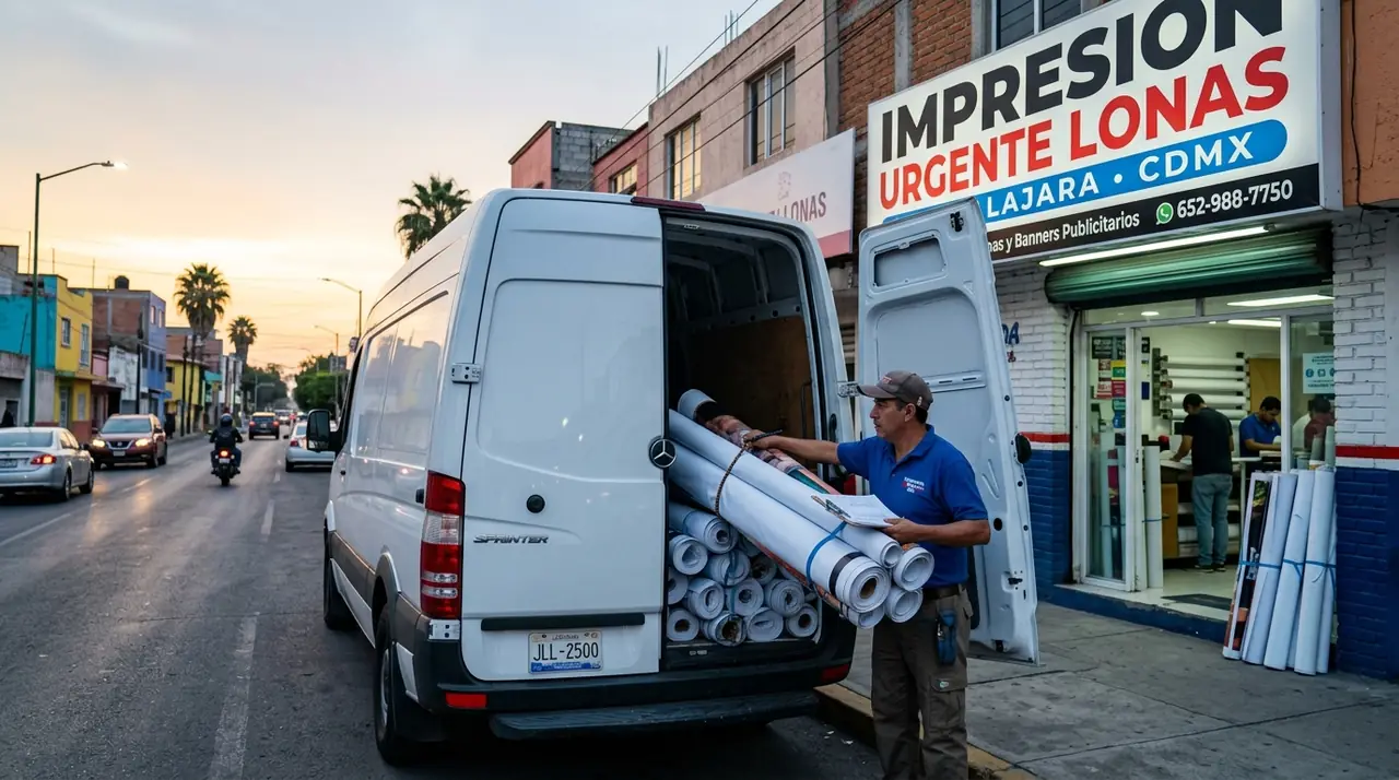 Impresion Urgente Mexico Servicio Express — detalle de material y acabado de impresión — Imagen y Color GR
