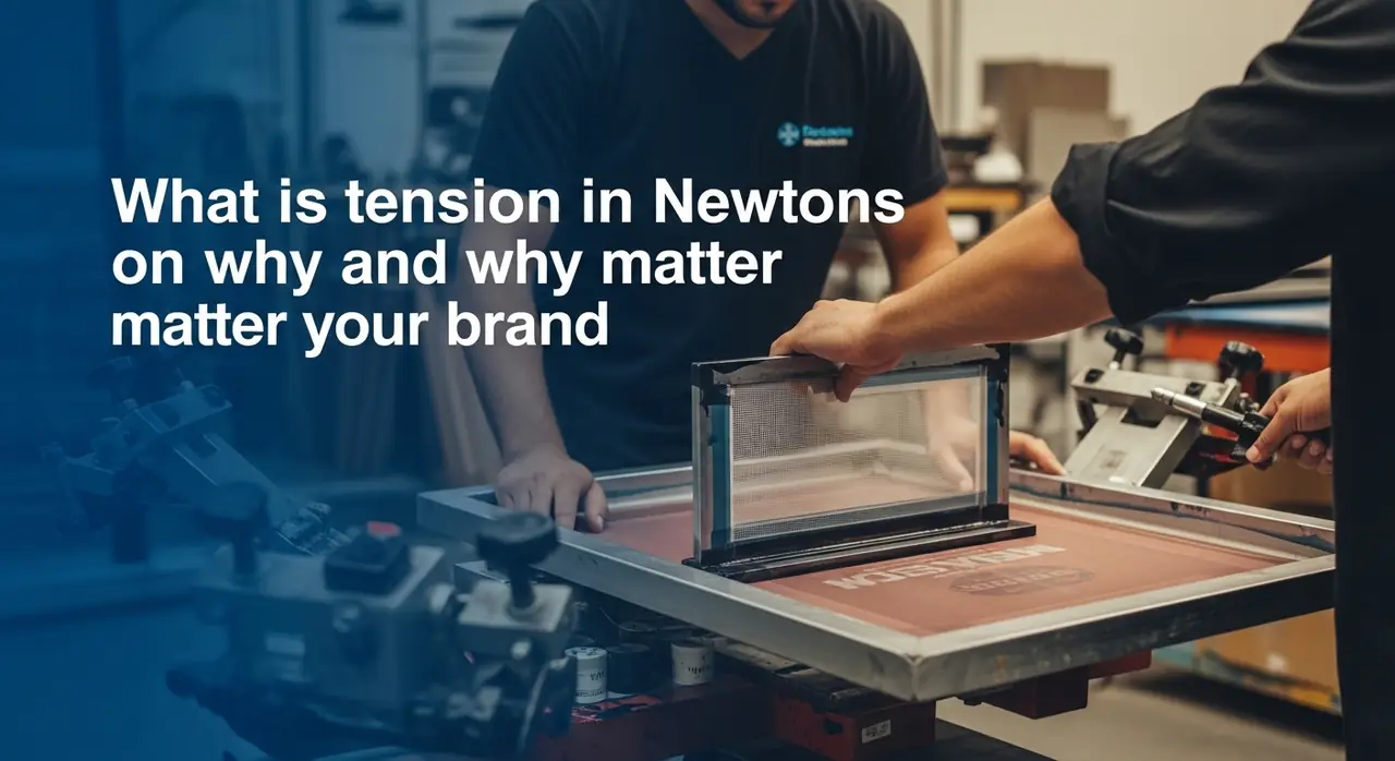 Impacto Directo de la Tensión en Newtons sobre la Calidad de Impresión Serigráfica