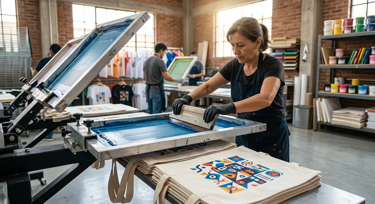 Por Qué la Serigrafía Sigue Siendo el Proceso Preferido para Ferias y Exposiciones