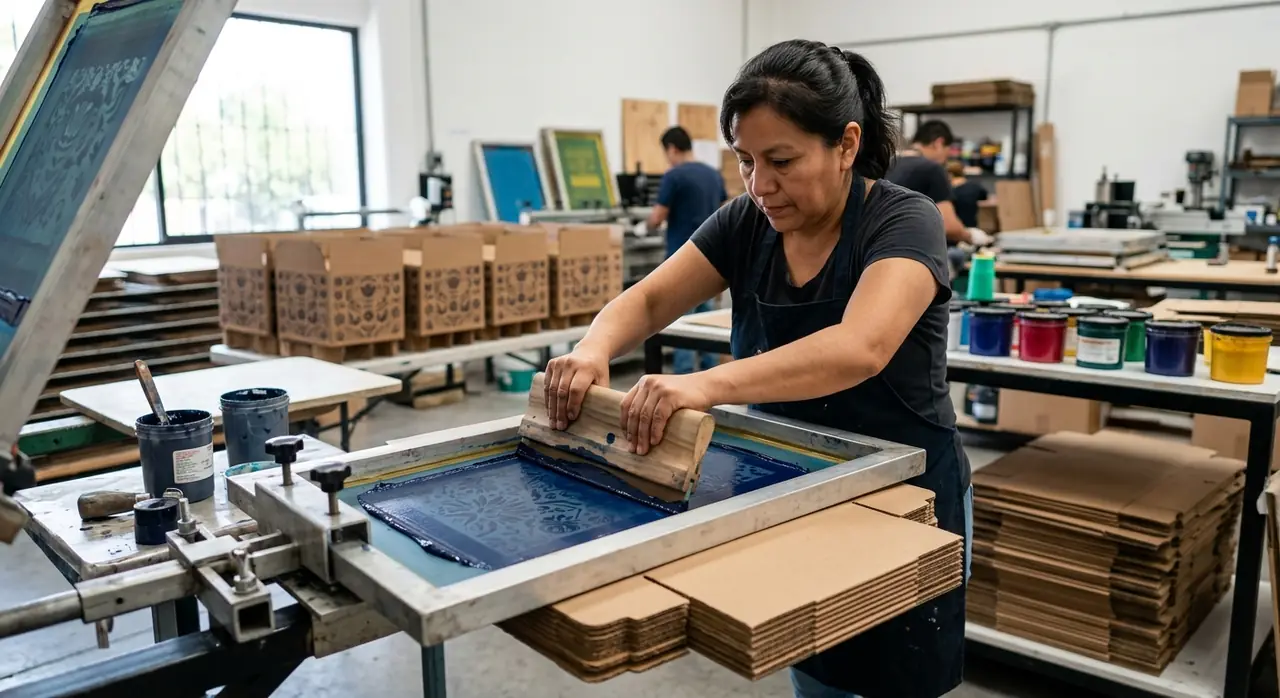 Por Qué la Serigrafía es el Proceso Ideal para Empaques de Exportación