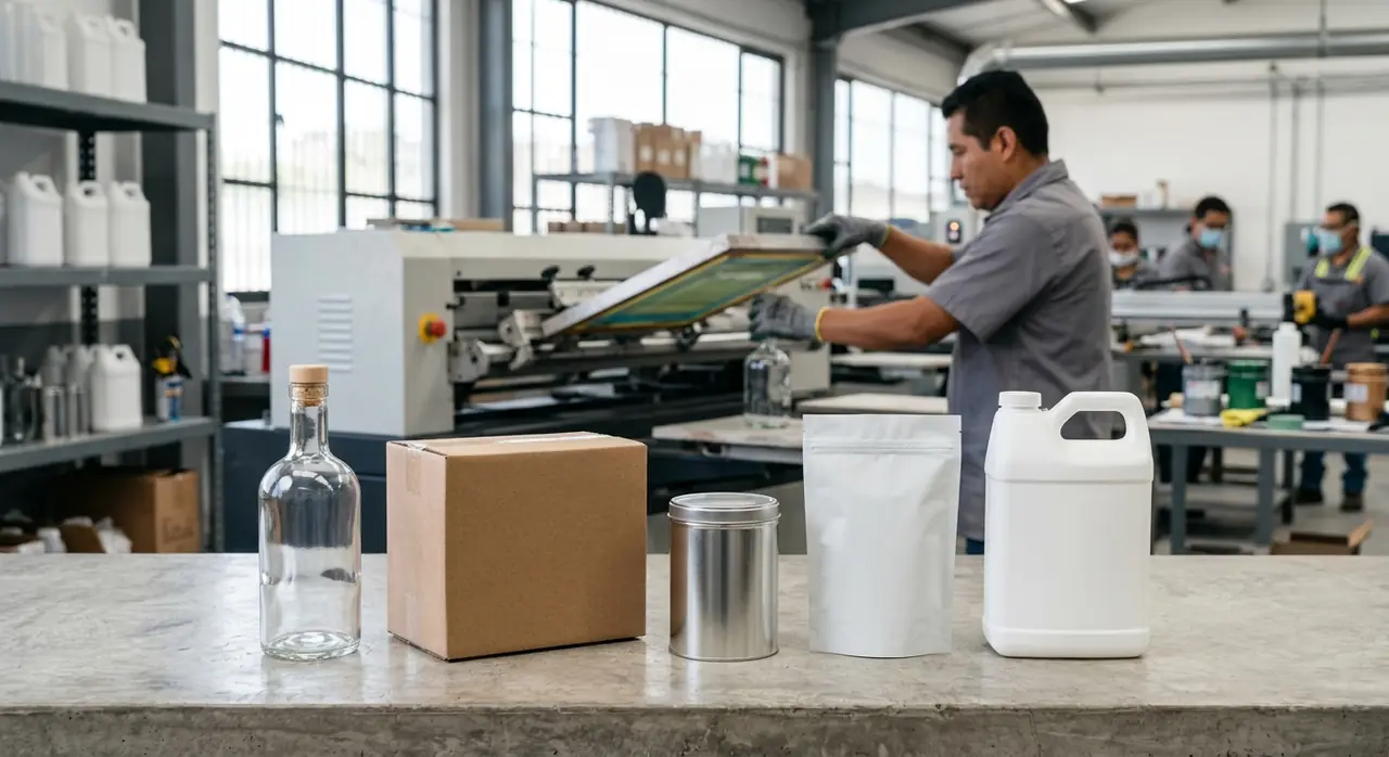 Tipos de Envases Serigrafíables para Exportación en el Mercado Mexicano