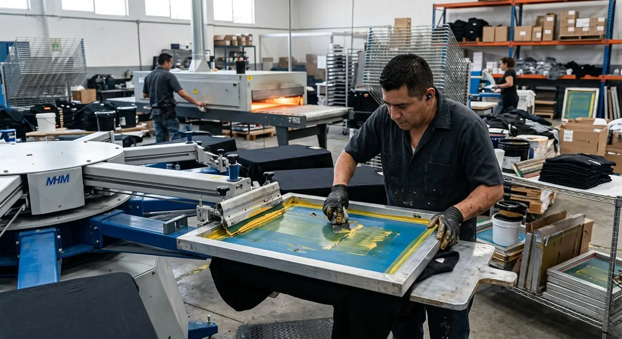 Factores que Retrasan los Pedidos Grandes de Serigrafía