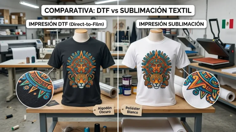 Tintas para impresión textil: plastisol, base agua, polvos DTF y tintas sublimación